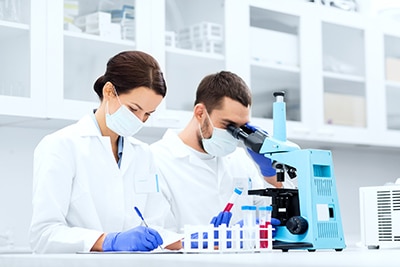 Scientists in Lab
