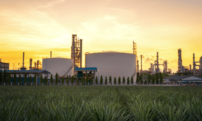 natural gas storage tanks