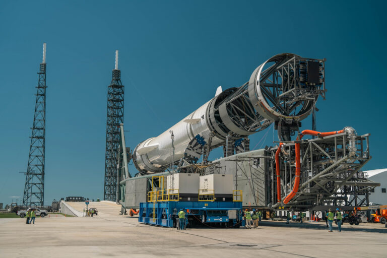 Blue Origin aerospace rocket construction