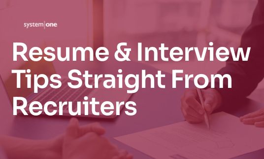 resume tips interview tips recruiter tips
